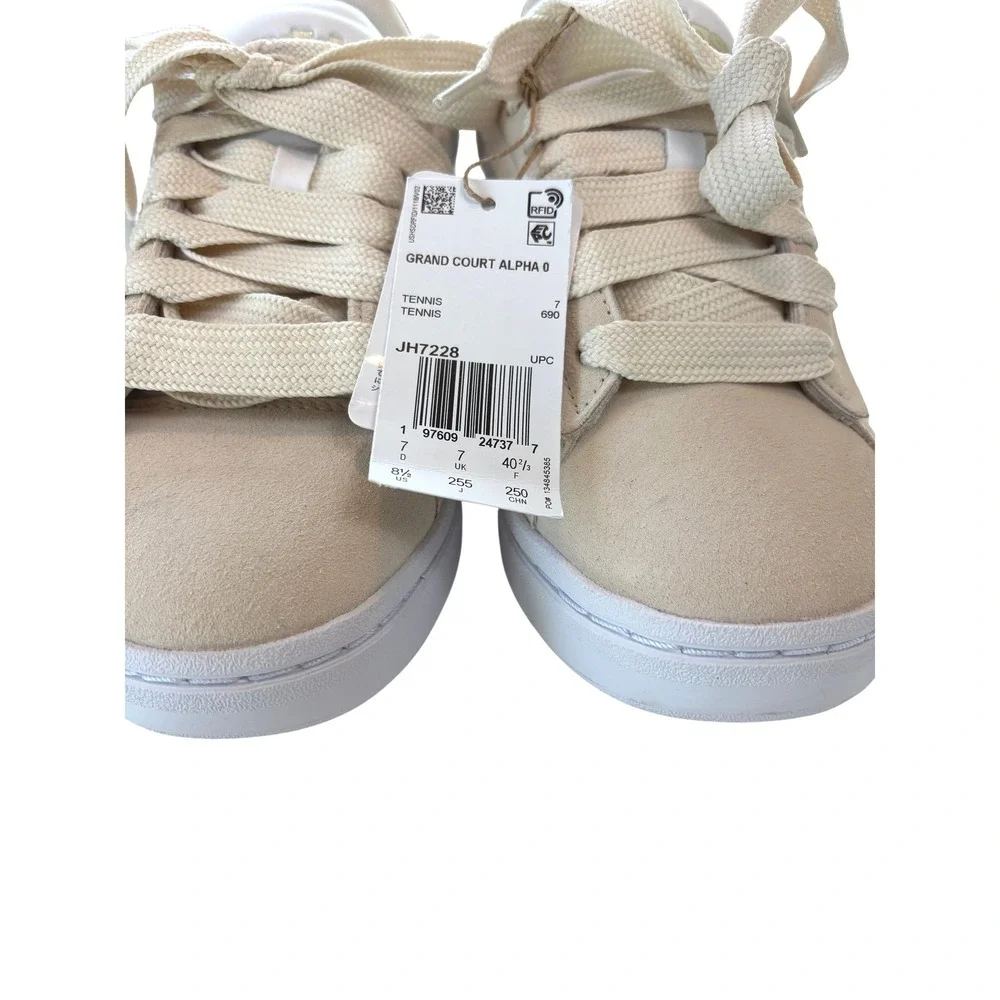 Adidas Grand Court Alpha 00s Wonder White Womens 8.5 Sneakers NEW JH7228